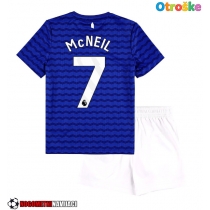 Otroške Nogometnih dresov Everton Dwight McNeil #7 Domači 2025-26 Kratki rokavi (+ hlače)